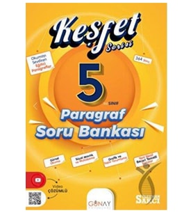 Günay Yayınları 5. Sınıf Keşfet Serisi Paragraf Soru Bankası (Çok Renkli)