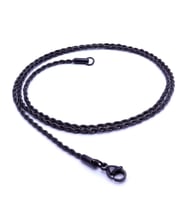 Moncuk Design Sarmal Halat Çelik Kolye 2Mm 3351CEK027