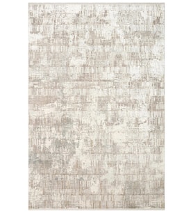 Hoom Rugs Franko FS 36 Cream Beige Viskon & Akrilik Yüksek Dokulu Modern Salon Halısı (Krem)