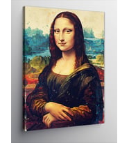 Kanvas Tablo Mona Lisa Portresi