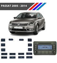 VW Passat B6 B7 Radyo CD Çalar Tuş Takımı 16 Parçalı 2005 2014