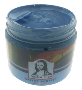 Monalisa Akrilik Boya 125 ML Açık Mavi Artist Akrilik Boya (Karışık)