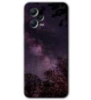 Redmi Note 12 5G Kılıf HD Desen Baskılı Kılıf - Gece Galaksi