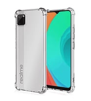 Realme C11 Shock Absorbing Darbe Emicili Şeffaf Silikon Kılıf