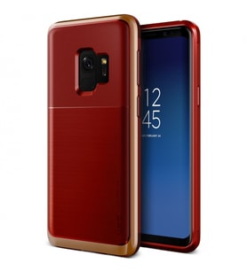 VRS Design Galaxy S9 ile Uyumlu High Pro Shield Kılıf Red Blush Gold