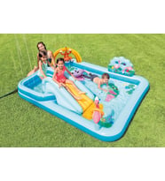 Intex 57161 Vahşi Hayat Oyun Havuzu 244x198cm (Karışık)