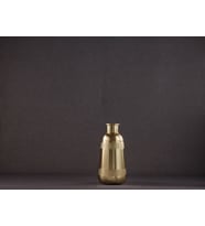 İron Flower Pot Small Ma6361 Gold Vazo Standart - Gold