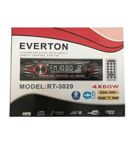 Everton RT-3029 ÇİFT USB'li USB-SD-FM-AUX- Bluetooth Oto Teyp 4x60 Watt