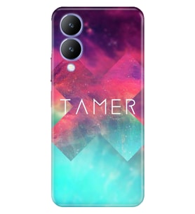 Vivo V29 V30 V40 V50 Lite Y32 Y15S Y20S Y11 Y15S Y33s Kılıf İsim Yazılı Kişiye Özel Model-14 (Çok Renkli)