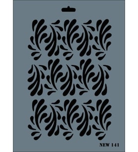 Rich New Seri N-141 Stencil 35x25 cm