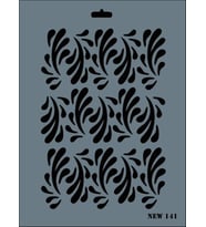 Rich New Seri N-141 Stencil 35x25 cm