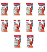 Dolphin Lateks Bulaşık Temizlik Eldiveni - Kırmızı - Orta Boy ( Medium ) - 8-8,5 - 10 Paket
