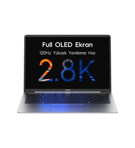 TECNO MEGABOOK S14 Intel Core Ultra 5-125H 16GB RAM-1TB SSD Windows 11 Home 14” Impression Sunrise (TECNO Türkiye Garantili)