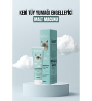 PufiVet Tüy Yumağı Engelleyici Kedi Maltıkediler Için Tüy Yumağı Önleyici Ve Karşıtısindirim Destekleyici