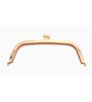 Angel Çanta Aksesuar 21.5 Cm Light Gold Oval Köşe Çanta Klipsi Çanta Bursu