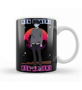 Ken Kaneki Retro Ken Kupa Bardak Porselen