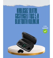 10 Metre Çekim Mesafeli Hafif Tasarımlı Bluetooth Kulaklık ve Şarj Kutusu Seti