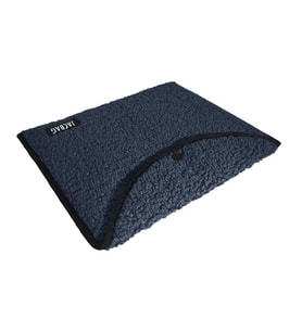 Jacbag Teddy Peluş Gri Çıtçıtlı Erkek Dosya Çanta (Kitap Defter Tablet Notebook)