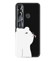 Tecno Spark 6 6 Go 8C 8 Pro 7 7 Spark 9 Pro Kılıf Desemli Silikon Panda Sevimli 1738