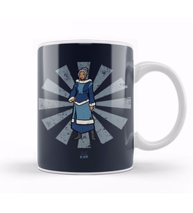 Avatar The Last Airbender Kya Retro Japanese Avatar Kupa Bardak Porselen