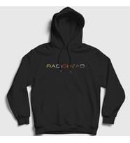 Presmono Unisex Siyah Radiohead Kapüşonlu Sweatshirt 104443tt