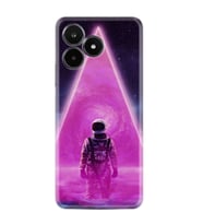 C53 Kılıf Resimli Desenli Silikon Platinium Series Astro Purple2 1907
