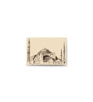 Ayasofya Çizimli Premium Kanvas Tablo