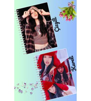 Jiso blackpink defter seti 2 adet A4 boyutu 21*30 çizgili + kareli 60 syf