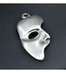 The Phantom Of The Opera - Maske Kolye Ucu - Antik Gümüş Kaplama - Kod:29