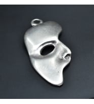 The Phantom Of The Opera - Maske Kolye Ucu - Antik Gümüş Kaplama - Kod:29