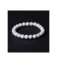 Unisex 8mm Havlit Doğal Taş Bilekliği