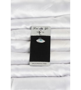 316L Cerrahi Çelik Göz Model Göbek Piercing TJ-PR1387