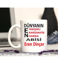 Dünyanın En Harika Abisi Kupa Bardak