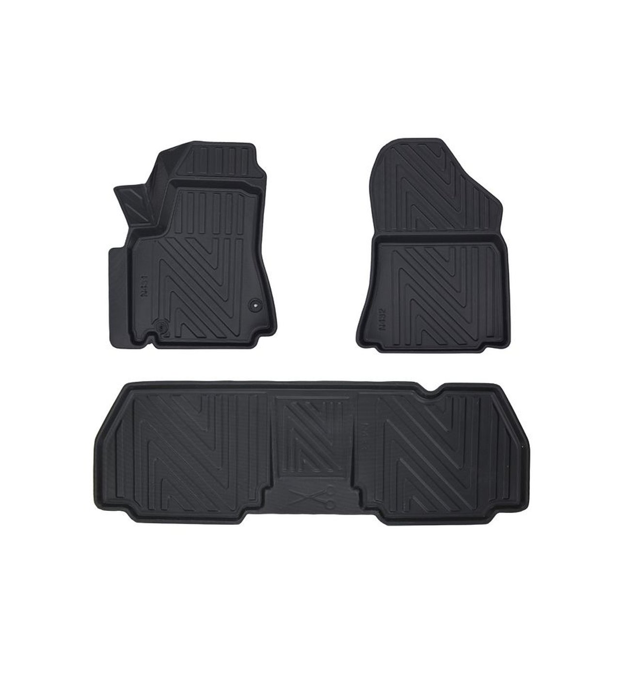 Citroen Berlingo 2008-2018 ile Uyumlu Carbon Desenli Ultra Premium Havuzlu Oto Paspas