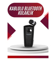 Yaka Kulaklığı Andorid Tüm Cep Telefonlarına Uyumlu Mikrofonlu Titreşimli Makaralı