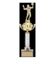 ODAK KUPA - Figürlü Kupalar - Voleybol Erkek Figürlü Kupalar FG-058 A - 46 cm
