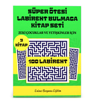 Süper Ötesi Labirent Bulmaca Kitap Seti (3 Süper Kitap)
