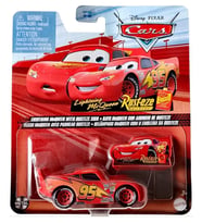 Disney Pixar Cars - Lighting McQueen With Rusteze Sign (1/55)