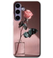 Galaxy S24 Plus Kılıf HD Desen Baskılı Kılıf - Retro Gül