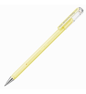 Pentel Hybrid Milky Jel Roller Kalem 0.8mm Pastel Sarı