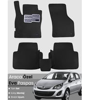 OPEL CORSA D (2006-2014) Uyumlu EVA Paspas Tam Set–Araca Özel,Kolay Montaj,Oto Paspas