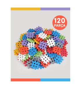 FlexiBlocks Yumuşak Akıllı Eğitici Bloklar 120 Parça