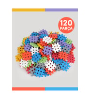 FlexiBlocks Yumuşak Akıllı Eğitici Bloklar 120 Parça