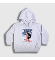Presmono Unisex Çocuk Beyaz The Sky Poster Melanie Martinez Kapüşonlu Sweatshirt 472678tt