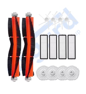 DREAME W10-W10 PRO UYUMLU 2 Ana Fırça 4 Yan Fırça 4 Filtre 4 Mop