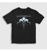 Presmono Unisex Çocuk Siyah Logo Metal Queensryche T-Shirt 549609tt