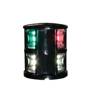 FOS LED 12 Üç Renk&Çapa Feneri, Siyah