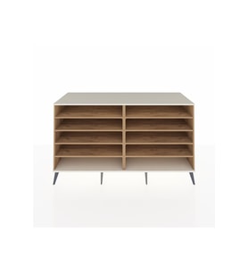 Kronos Konsol 8 Raflı  176x59x99 Çam-Aytaşı/Çam