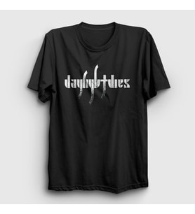 Presmono Unisex Siyah Logo Daylight Dies T-Shirt 538817tt
