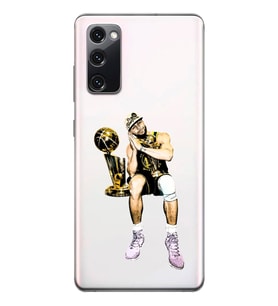 Samsung Galaxy S20 FE Uyumlu Steph Curry Tasarımlı Şeffaf Telefon Kılıfı